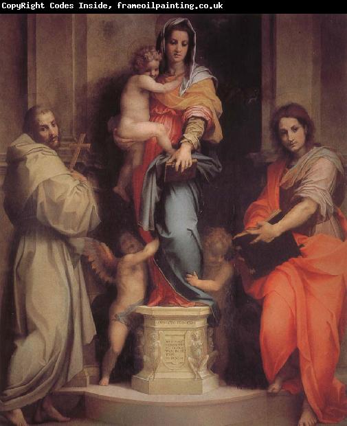 Andrea del Sarto Virgin Mary